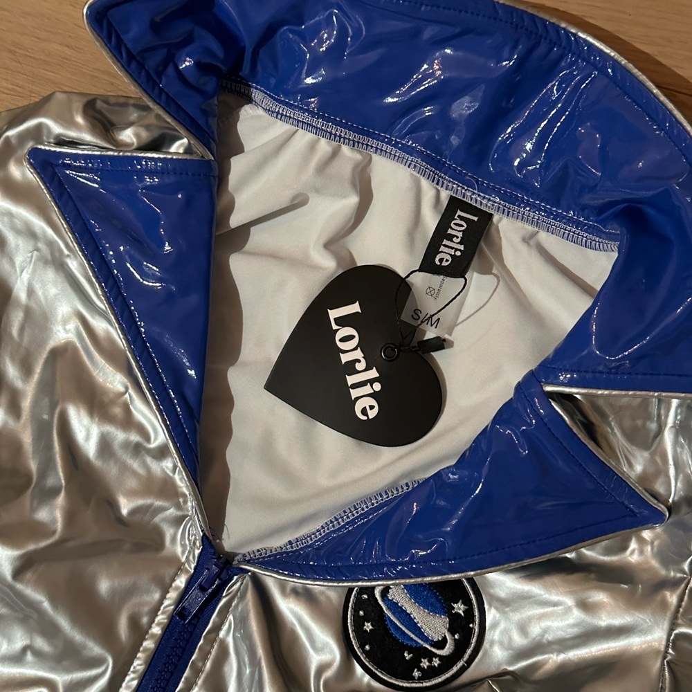 Silver Skinny Jumpsuit - Picture 7 of 9